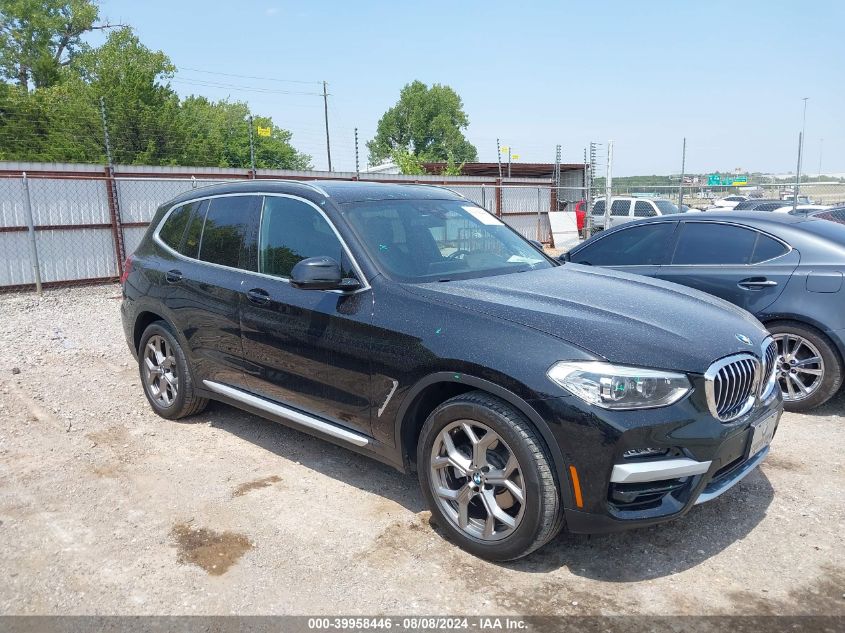 2021 BMW X3 XDRIVE30I - 5UXTY5C05M9G36947