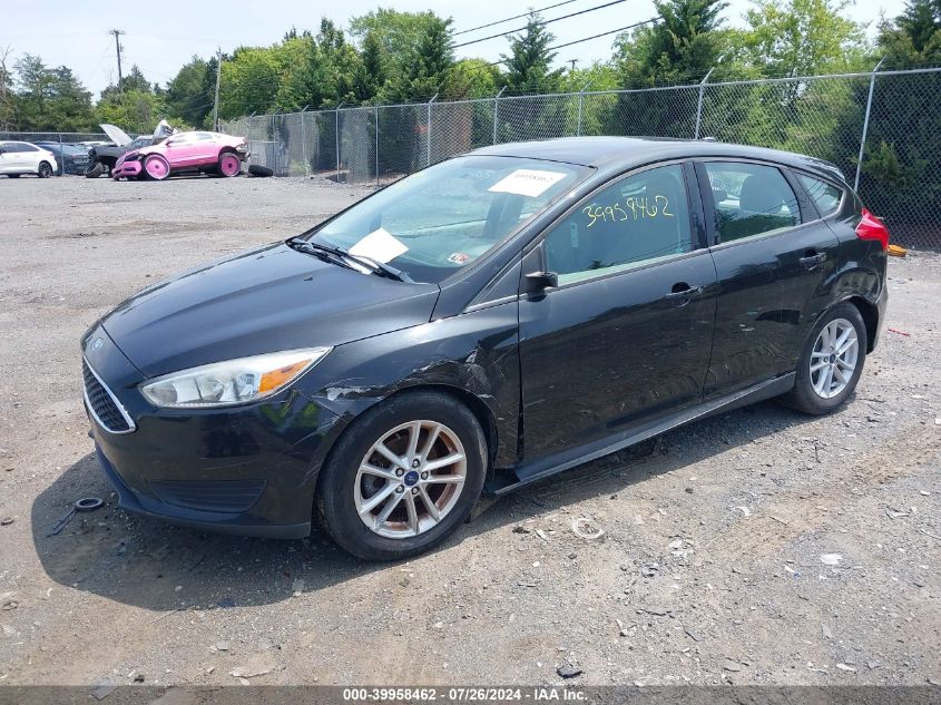 2015 Ford Focus Se VIN: 1FADP3K26FL312186 Lot: 39958462