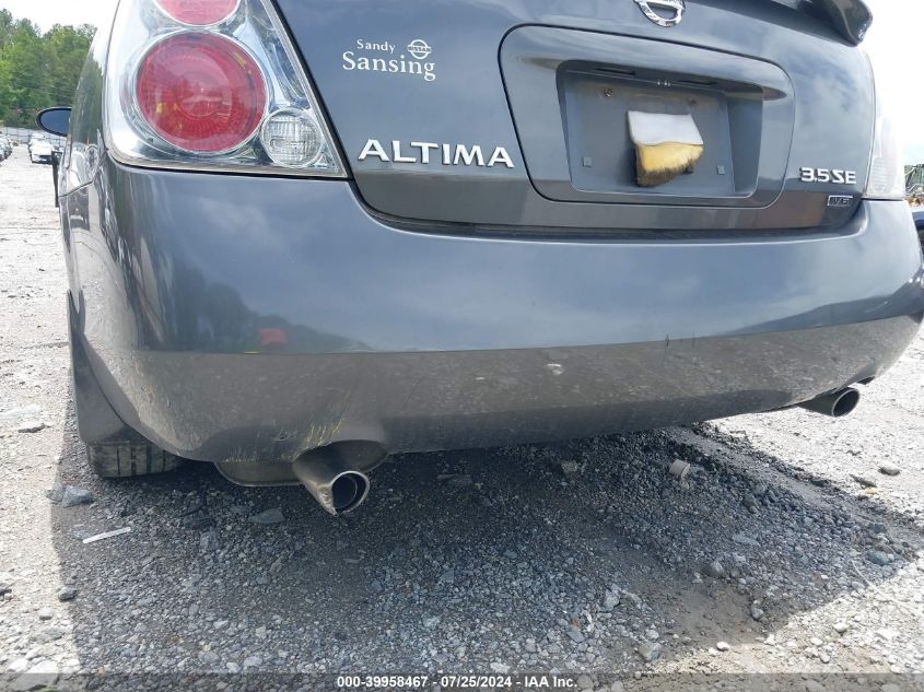 2005 Nissan Altima 3.5 Se VIN: 1N4BL11D25C338115 Lot: 39958467