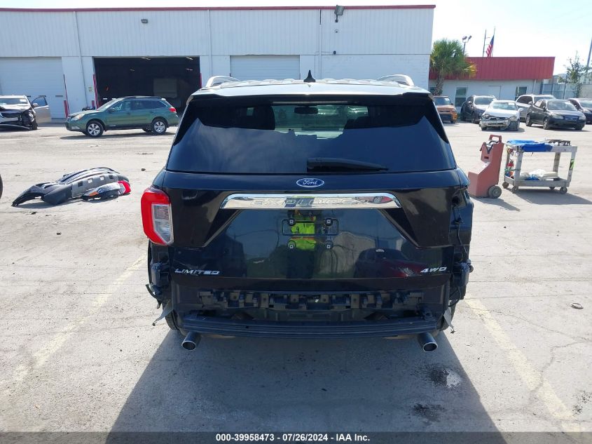 2021 Ford Explorer Limited VIN: 1FMSK8FH9MGA63847 Lot: 39958473
