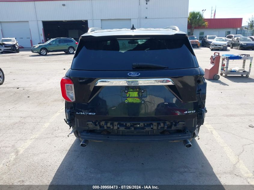 2021 Ford Explorer Limited VIN: 1FMSK8FH9MGA63847 Lot: 39958473