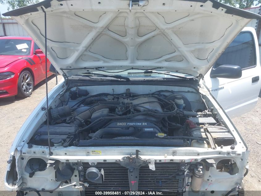 2002 Toyota Tacoma Prerunner V6 VIN: 5TESN92N22Z895324 Lot: 39958481