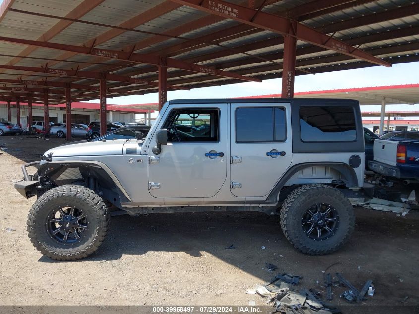 2017 Jeep Wrangler Unlimited Sport 4X4 VIN: 1C4BJWDG7HL529293 Lot: 39958497