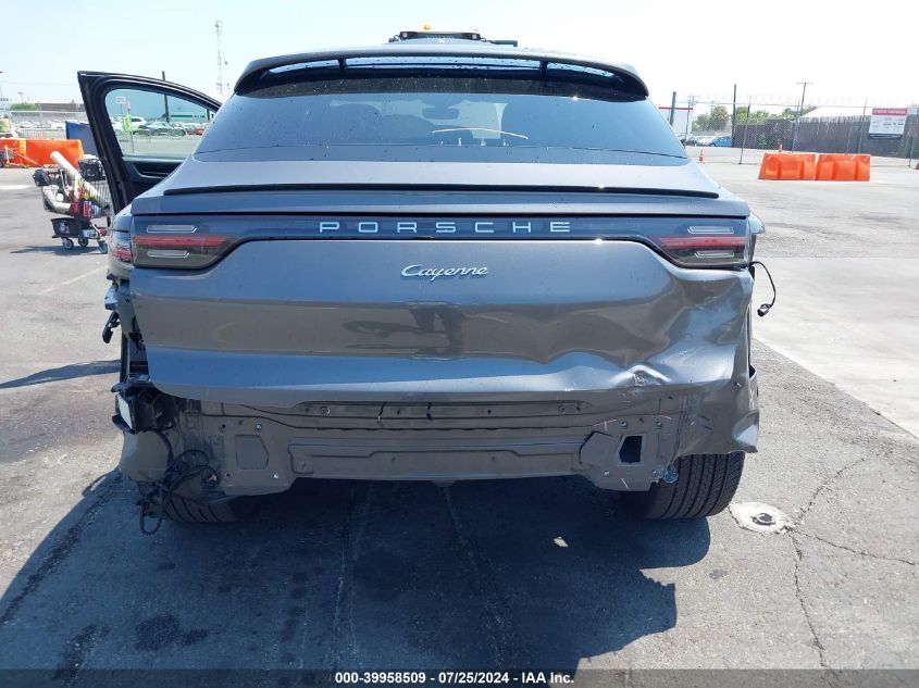 2021 Porsche Cayenne Coupe VIN: WP1BA2AY1MDA42258 Lot: 39958509