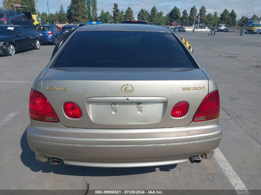 2001 Lexus Gs 300 VIN: JT8BD69S910128631 Lot: 39958521