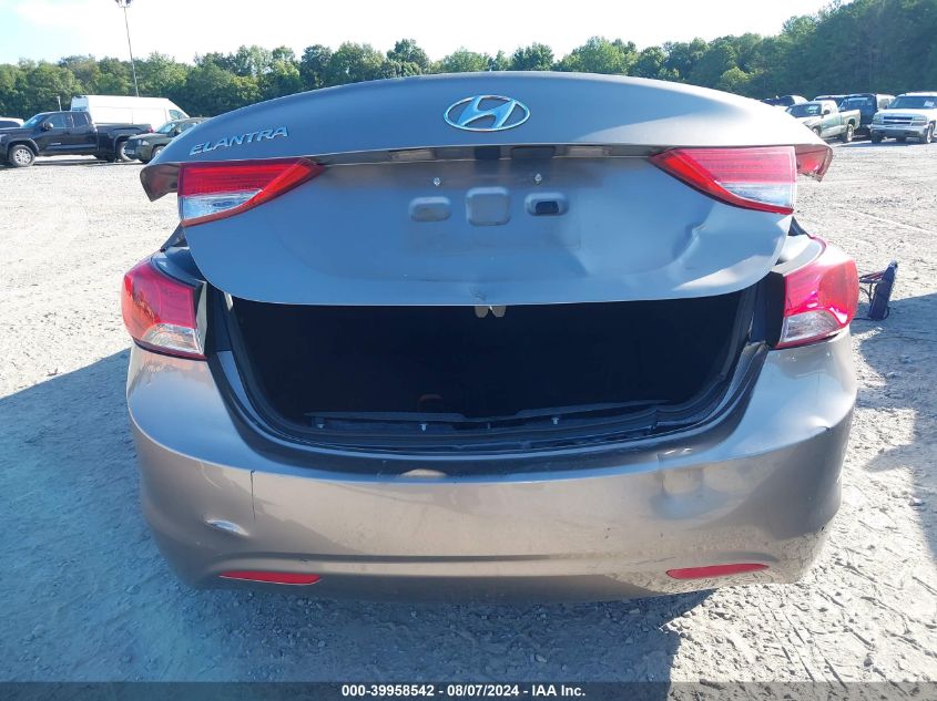 2013 Hyundai Elantra Gls VIN: 5NPDH4AE6DH327796 Lot: 39958542