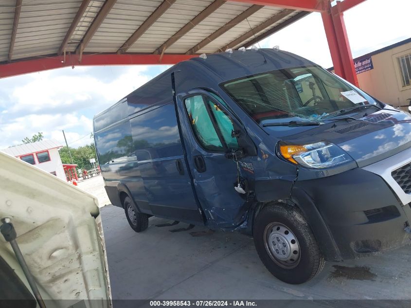 2021 Ram Promaster 3500 Cargo Van High Roof 159 Wb Ext VIN: 3C6MRVJG5ME549262 Lot: 39958543