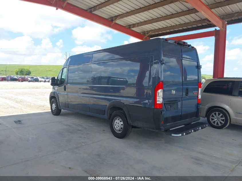 2021 Ram Promaster 3500 Cargo Van High Roof 159 Wb Ext VIN: 3C6MRVJG5ME549262 Lot: 39958543