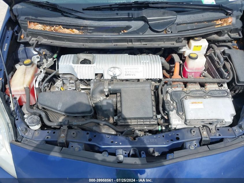 2011 Toyota Prius Five/Four/One/Three/Two VIN: JTDKN3DU4B0317209 Lot: 39958561