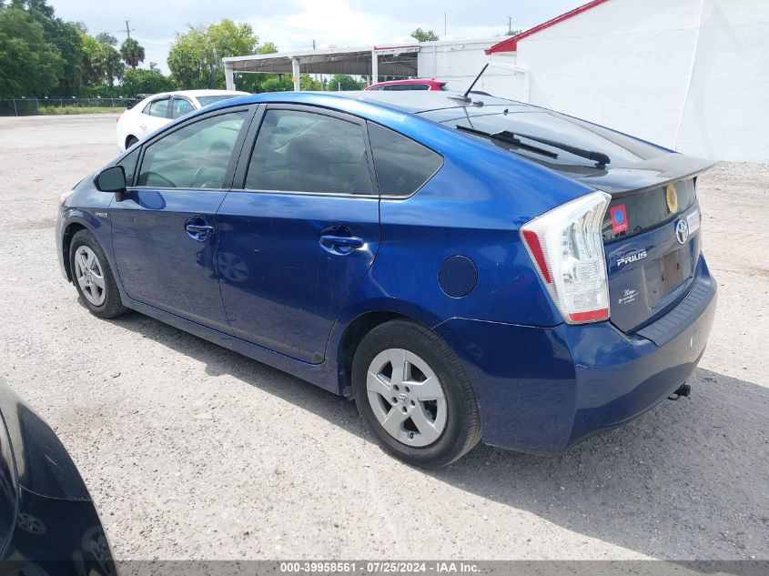 JTDKN3DU4B0317209 | 2011 TOYOTA PRIUS