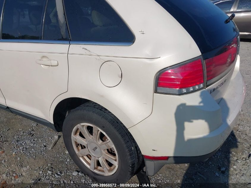 2007 Lincoln Mkx VIN: 2LMDU88C67BJ07954 Lot: 39958572