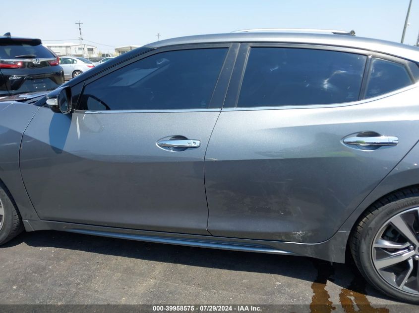 2019 Nissan Maxima 3.5 Sv VIN: 1N4AA6AV3KC382353 Lot: 39958575