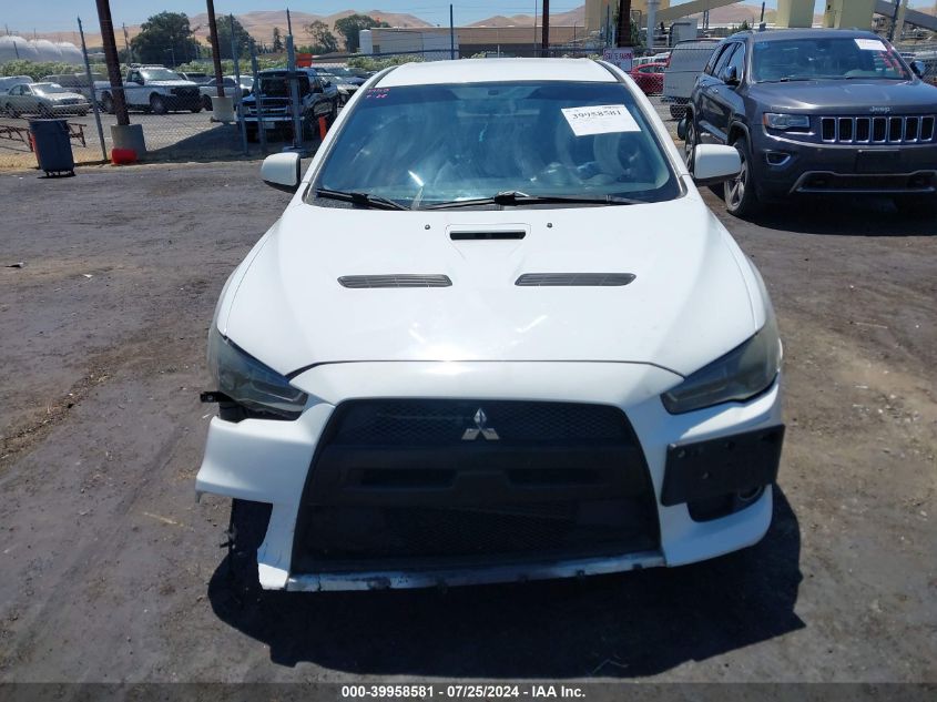 2010 Mitsubishi Lancer Evolution Gsr VIN: JA32W8FV5AU007303 Lot: 39958581