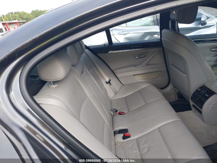 2013 BMW 528I VIN: WBAXG5C50DDY37700 Lot: 39958585