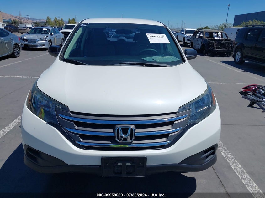 2013 Honda Cr-V Lx VIN: 5J6RM3H31DL037679 Lot: 39958589