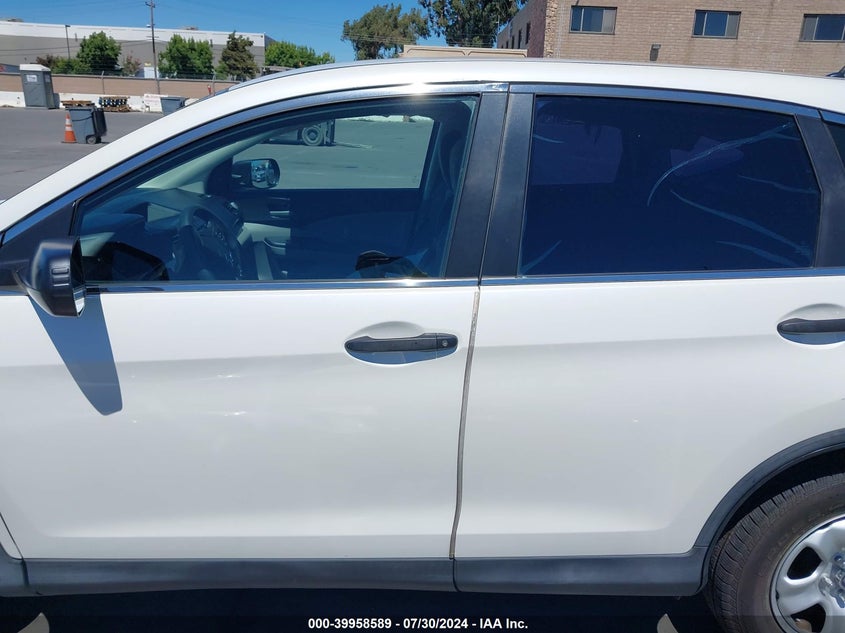 2013 Honda Cr-V Lx VIN: 5J6RM3H31DL037679 Lot: 39958589