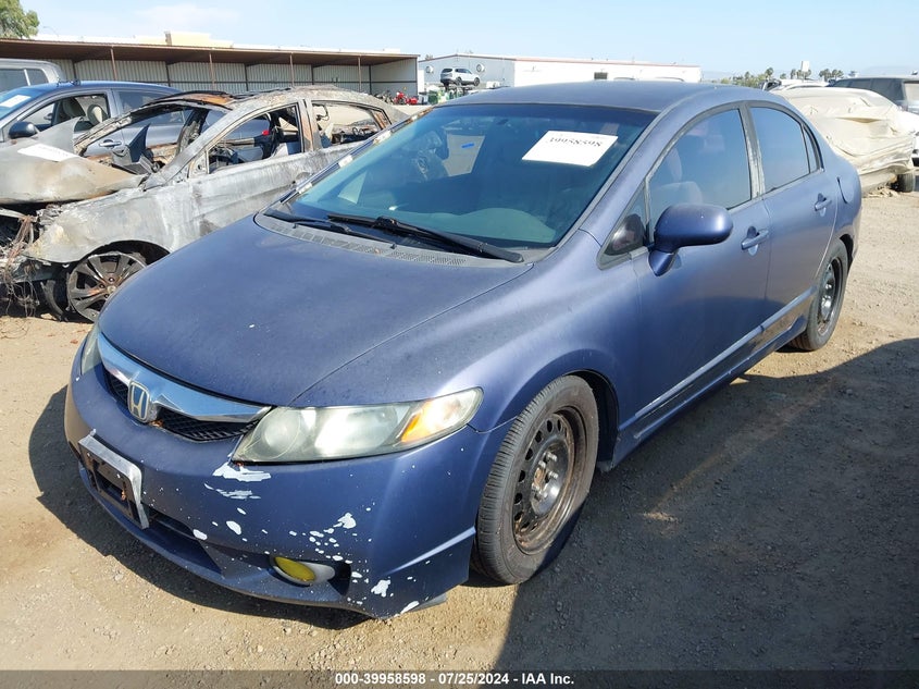 2010 Honda Civic Lx VIN: 2HGFA1F50AH543119 Lot: 39958598