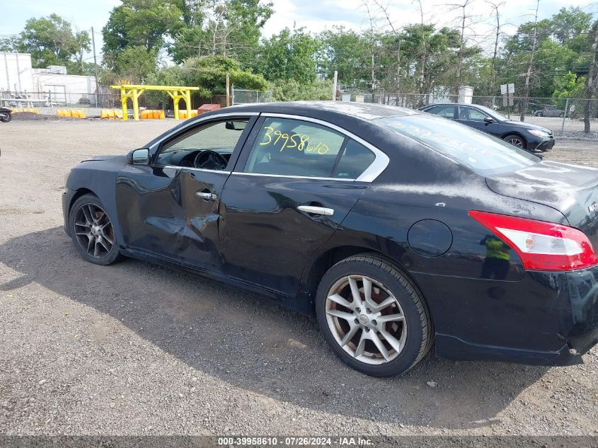2009 Nissan Maxima 3.5 S VIN: 1N4AA51E49C849977 Lot: 39958610