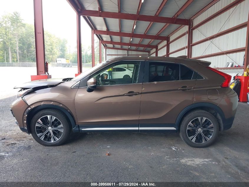 2018 Mitsubishi Eclipse Cross Se/Sel VIN: JA4AT5AA8JZ039412 Lot: 39958611