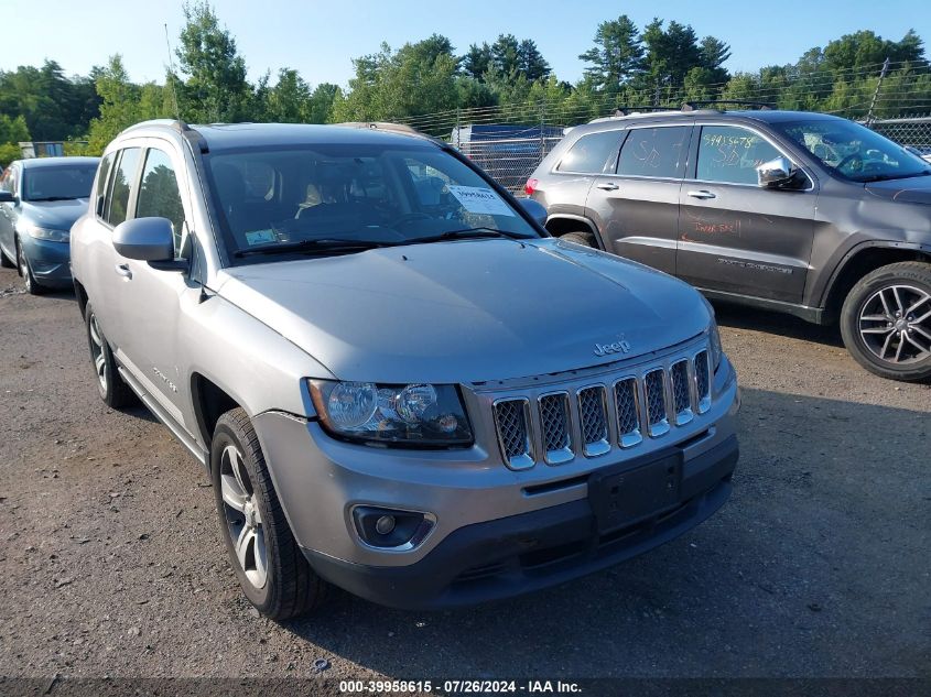 2016 Jeep Compass High Altitude Edition/Latitude VIN: 1C4NJDEB8GD697604 Lot: 39958615