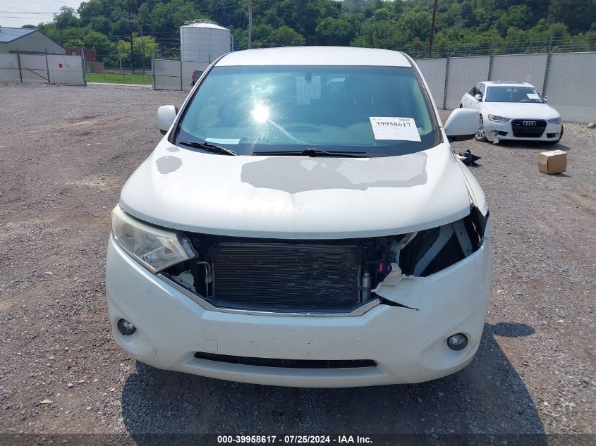 2012 Nissan Quest Sv VIN: JN8AE2KP5C9049386 Lot: 39958617