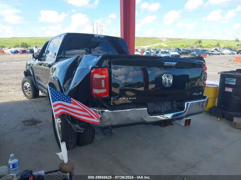 2019 Ram 3500 Limited Mega Cab 4X4 6'4 Box VIN: 3C63RRPL6KG583591 Lot: 39958625