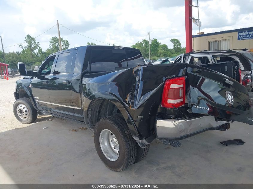 2019 Ram 3500 Limited Mega Cab 4X4 6'4 Box VIN: 3C63RRPL6KG583591 Lot: 39958625