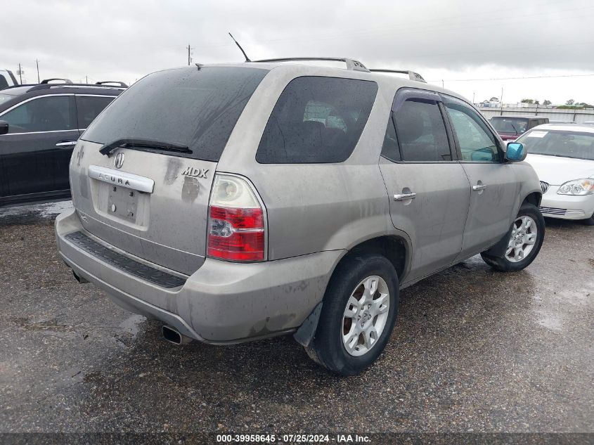 2004 Acura Mdx VIN: 2HNYD18874H553893 Lot: 40662077