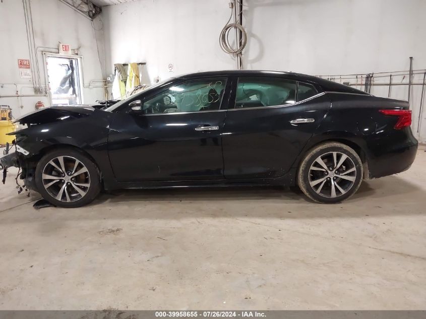 2018 Nissan Maxima 3.5 Sv VIN: 1N4AA6AP1JC360660 Lot: 39958655