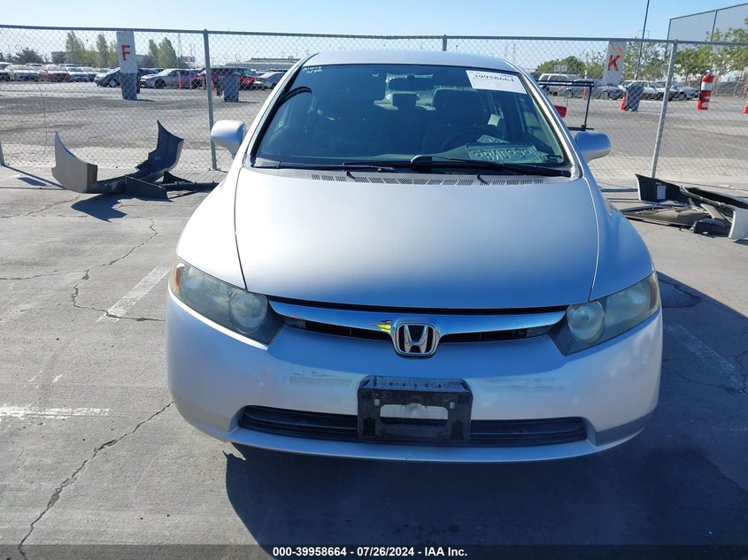 2008 Honda Civic Sdn Lx VIN: 1HGFA165X8L003063 Lot: 39958664