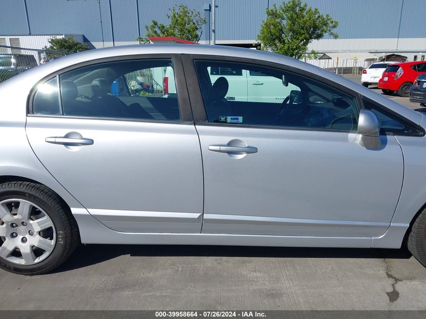 2008 Honda Civic Sdn Lx VIN: 1HGFA165X8L003063 Lot: 39958664