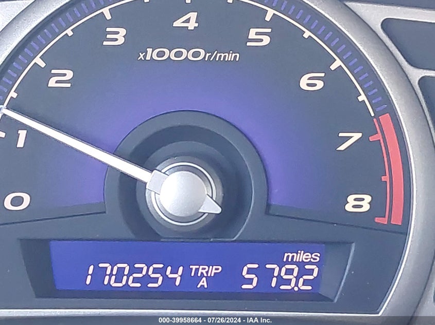 2008 Honda Civic Sdn Lx VIN: 1HGFA165X8L003063 Lot: 39958664