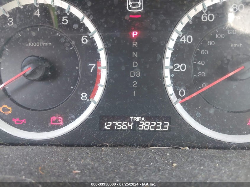 2009 Honda Accord 2.4 Lx-P VIN: 1HGCP26429A080697 Lot: 39958689