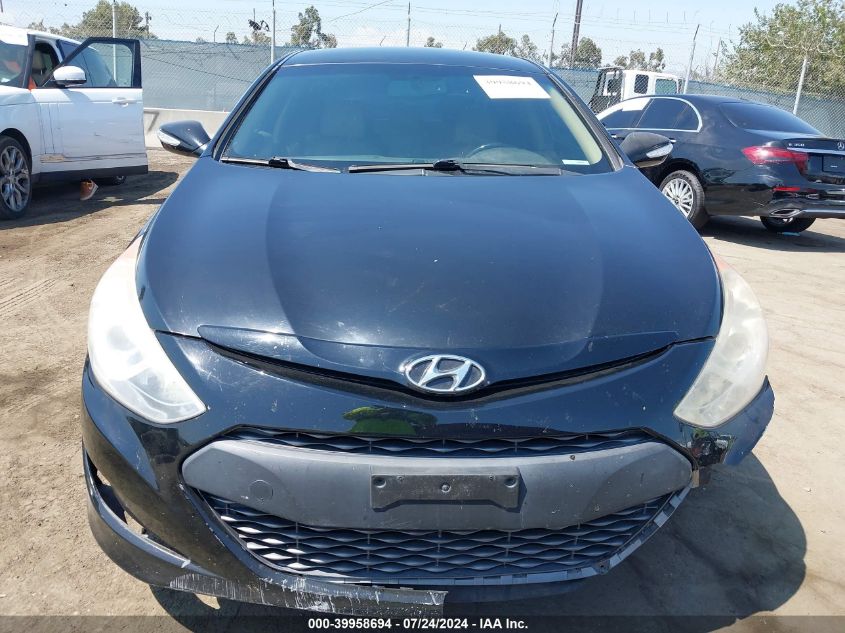 2012 Hyundai Sonata Hybrid VIN: KMHEC4A43CA058443 Lot: 39958694