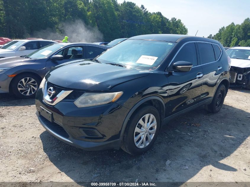 KNMAT2MV3FP592362 2015 NISSAN ROGUE - Image 2