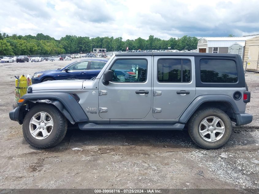 2020 Jeep Wrangler Unlimited Sport S 4X4 VIN: 1C4HJXDN3LW299600 Lot: 39958716