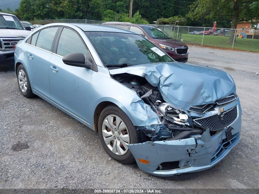 2012 Chevrolet Cruze Ls VIN: 1G1PC5SH8C7260947 Lot: 39958724