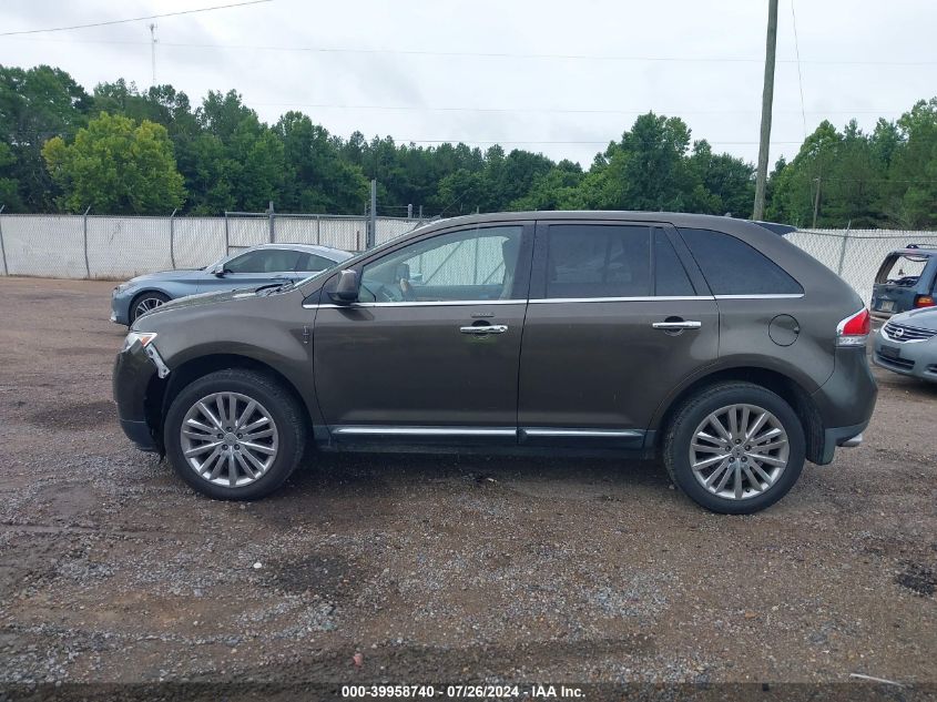 2011 Lincoln Mkx VIN: 2LMDJ6JK2BBJ11023 Lot: 39958740