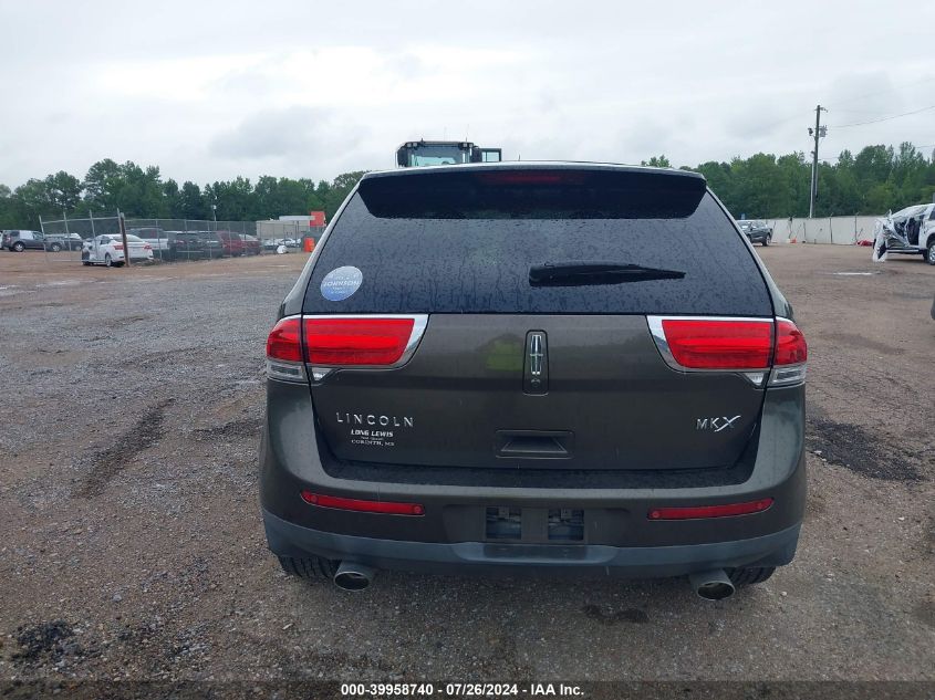 2011 Lincoln Mkx VIN: 2LMDJ6JK2BBJ11023 Lot: 39958740