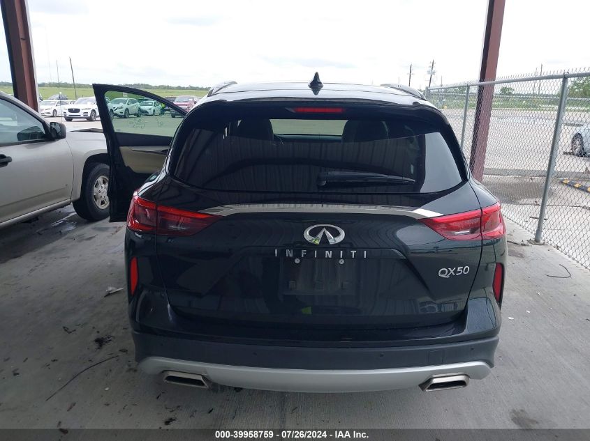 2020 Infiniti Qx50 Pure/Luxe/Essential/Senso VIN: 3PCAJ5M15LF118150 Lot: 39958759