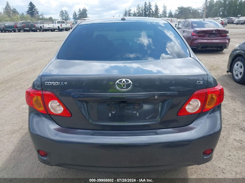2010 Toyota Corolla Le VIN: 1NXBU4EE3AZ210428 Lot: 39958802