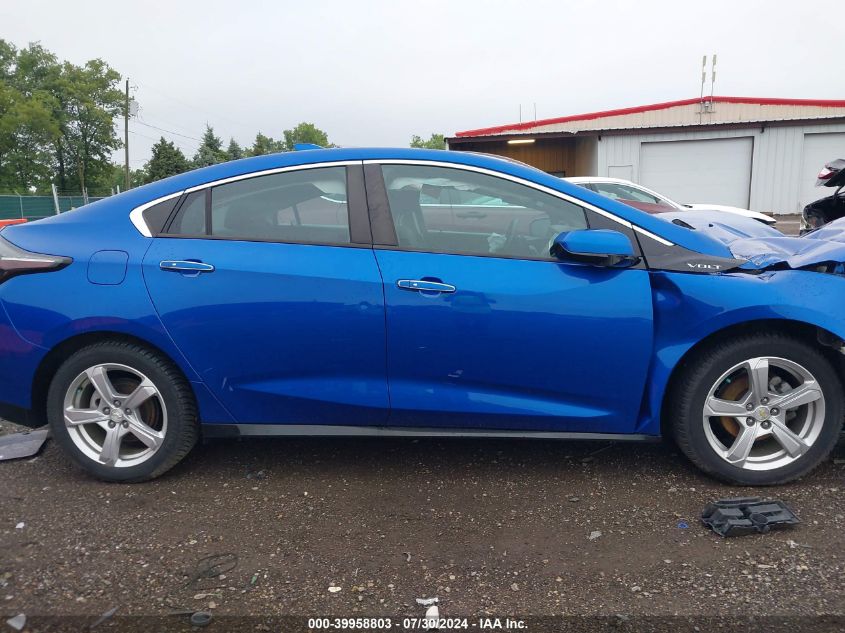 2017 Chevrolet Volt Lt VIN: 1G1RA6S56HU110726 Lot: 39958803