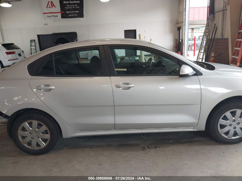 2023 Kia Rio Lx VIN: 3KPA24AD2PE619515 Lot: 39958806