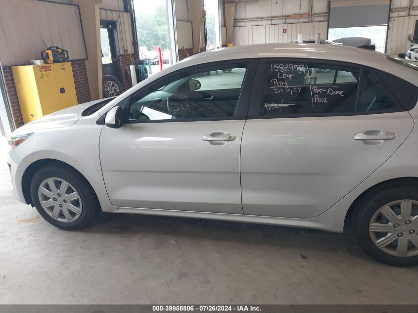 2023 Kia Rio Lx VIN: 3KPA24AD2PE619515 Lot: 39958806