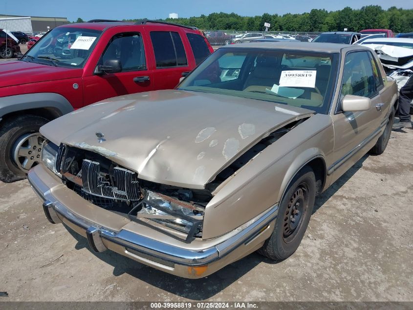 1992 Buick Riviera VIN: 1G4EZ13L9NU402327 Lot: 39958819
