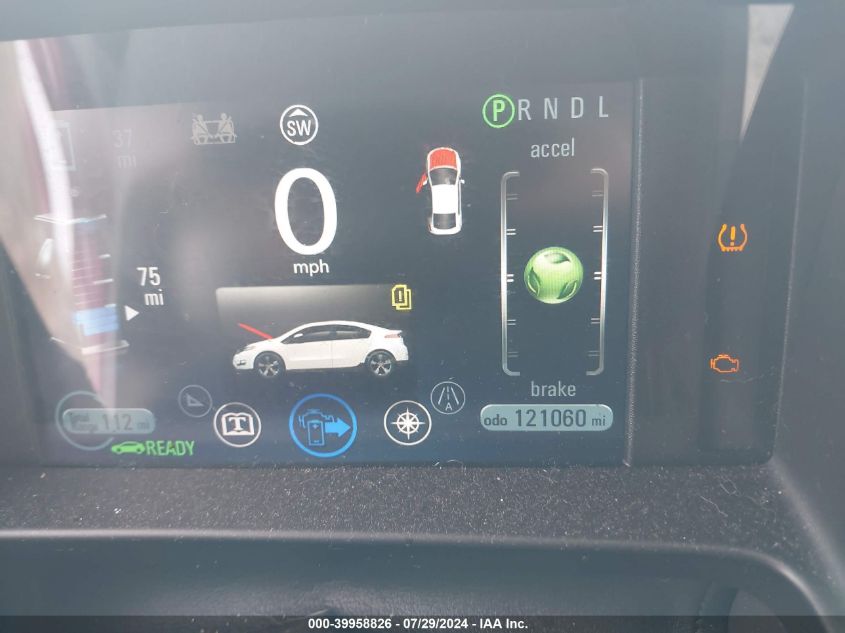 2013 Chevrolet Volt VIN: 1G1RD6E47DU103482 Lot: 39958826