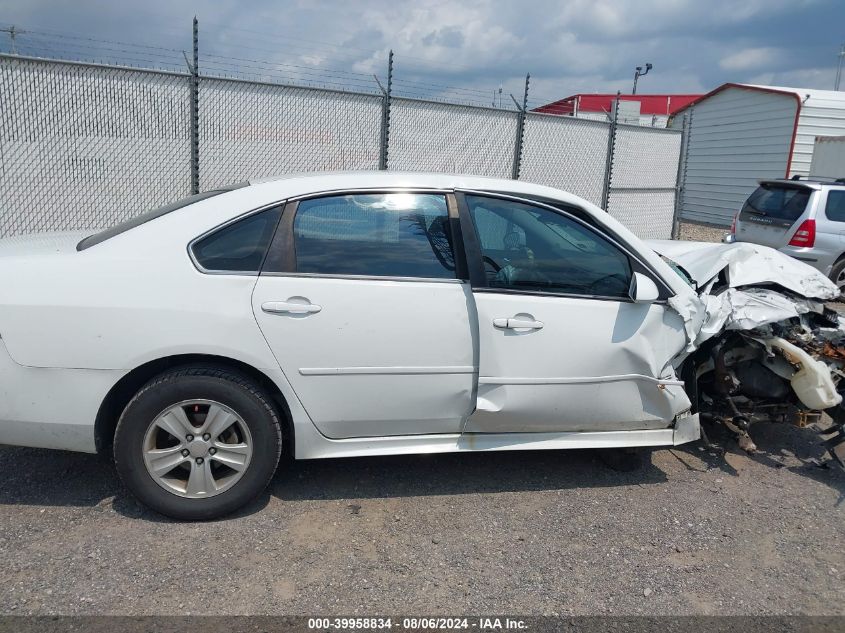 2012 Chevrolet Impala Ls VIN: 2G1WF5E36C1271073 Lot: 39958834