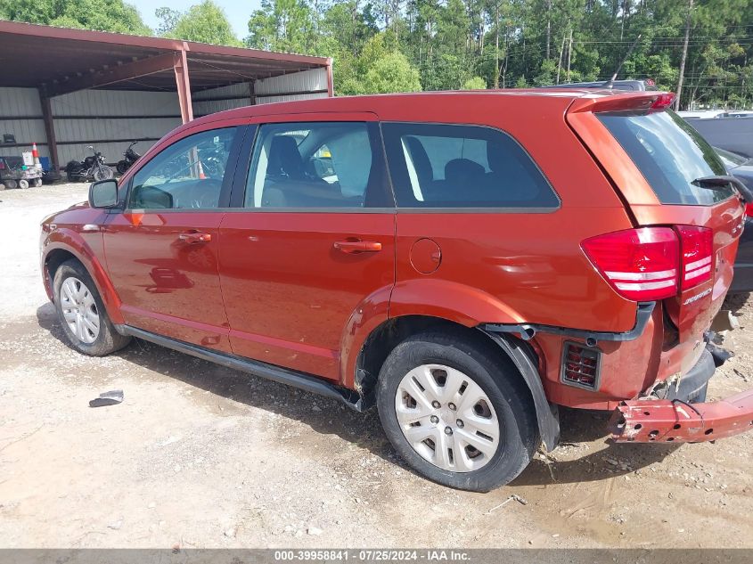 2014 Dodge Journey American Value Pkg VIN: 3C4PDCAB3ET276901 Lot: 39958841