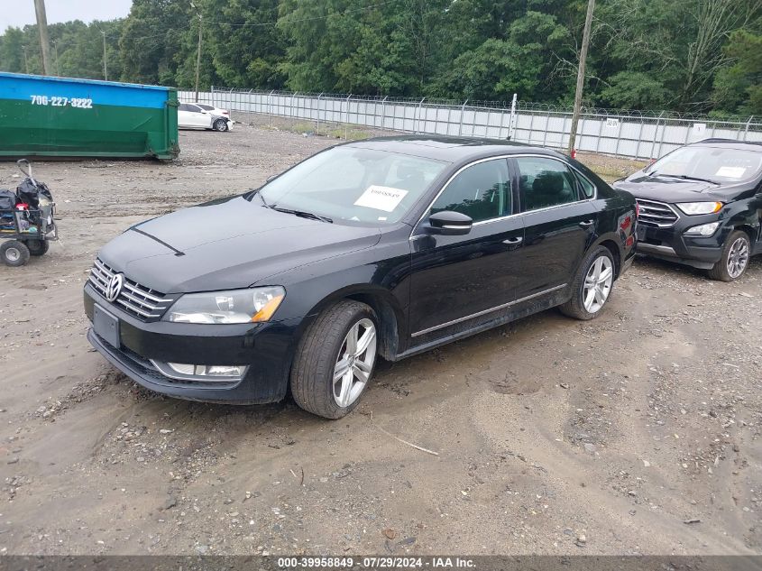 1VWCN7A37DC061914 | 2013 VOLKSWAGEN PASSAT