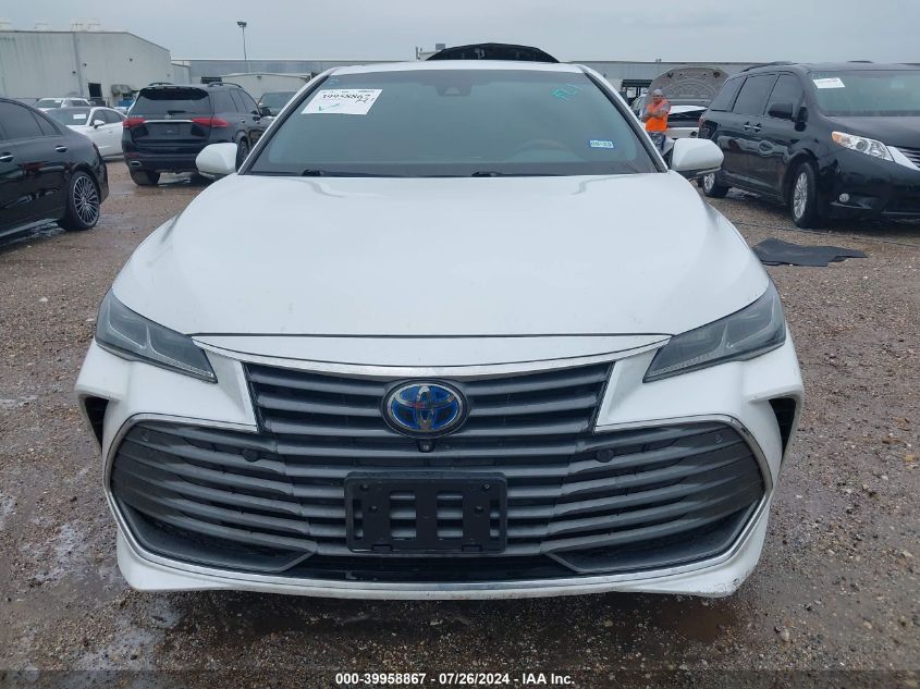 2019 Toyota Avalon Hybrid Limited VIN: 4T1B21FBXKU010219 Lot: 39958867